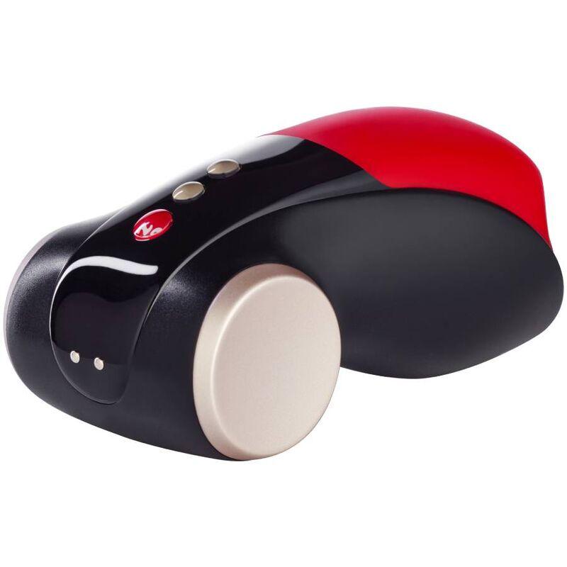 fun factory testina dello stimolatore del pene cobra libre ii nero rosso