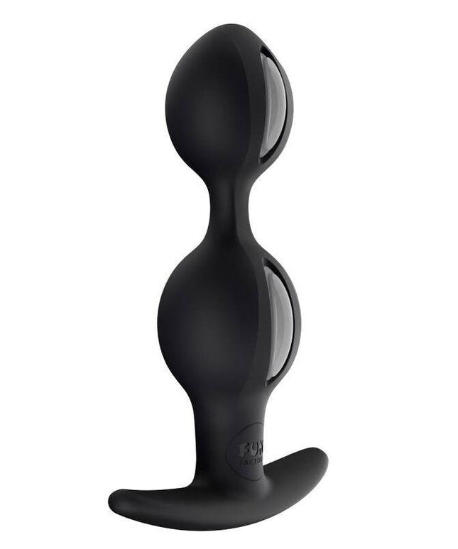 fun factory plug anale b balls duo con motion grigio nero