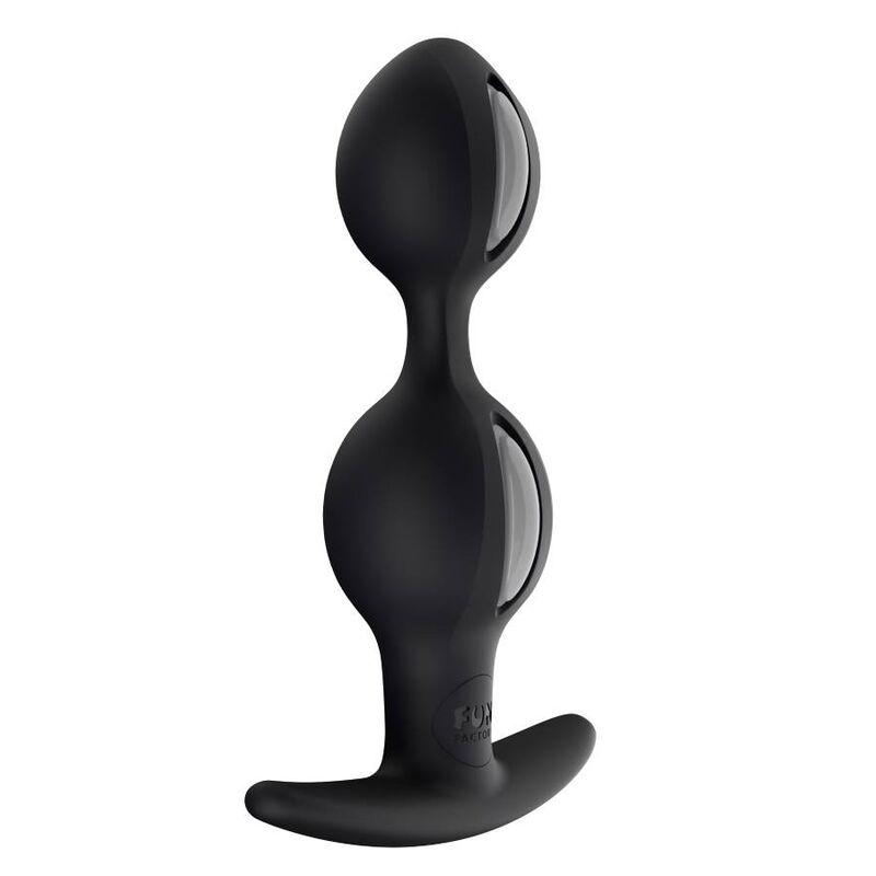 fun factory plug anale b balls duo con motion grigio nero