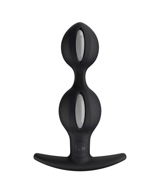 fun factory plug anale b balls duo con motion grigio nero