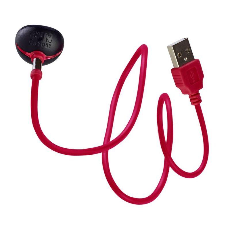 fun factory caricatore magnetico usb rosso