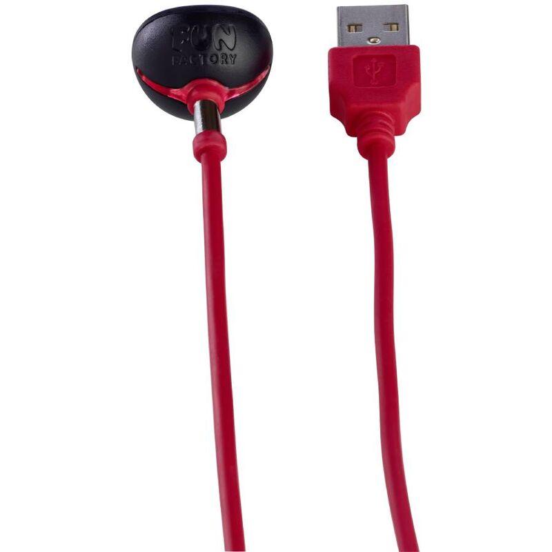 fun factory caricatore magnetico usb rosso