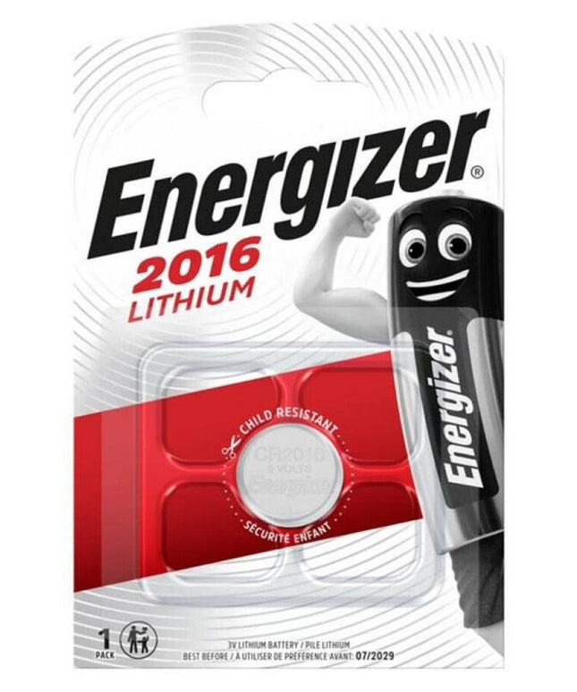energizer batteria litio a tasto cr2016 3v 1 unit