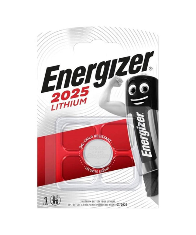 ENERGIZER - BATTERIA LITIO A TASTO CR2025 3V 1 UNIT