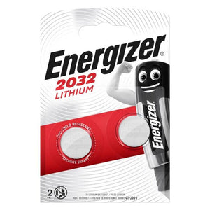 energizer batteria litio a tasto cr2032 3v 2 unit