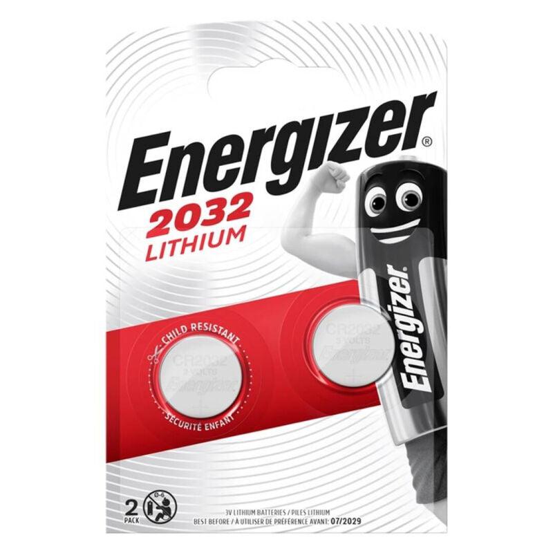 energizer batteria litio a tasto cr2032 3v 2 unit