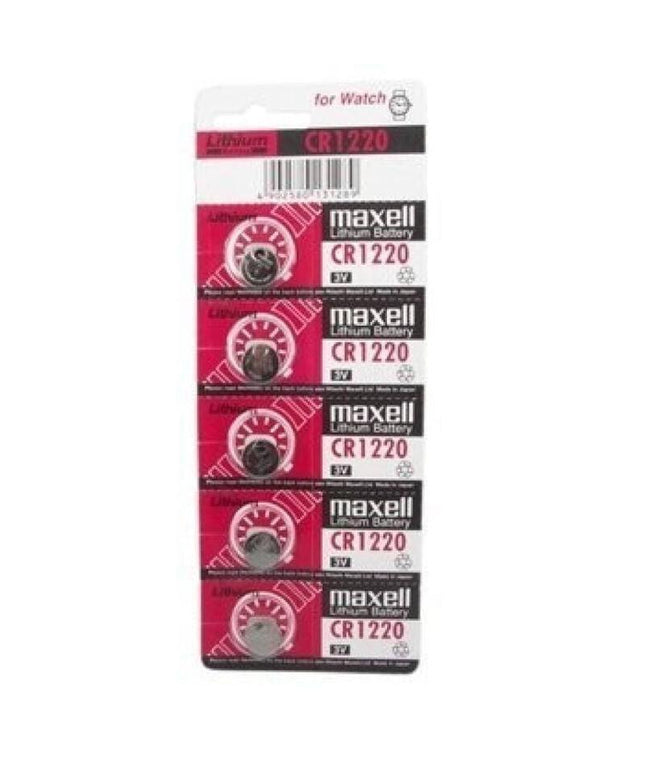 maxell batteria litio cr1220 3v 5uds