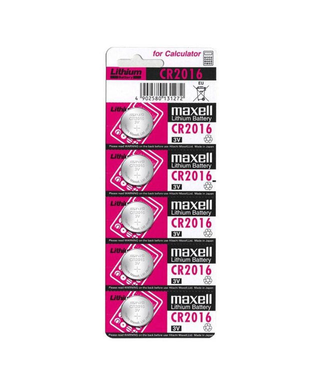maxell batteria litio cr2016 3v 5uds