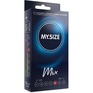 my size mix preservativi 60 mm 10 unit