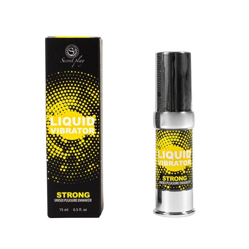 SECRETPLAY - LIQUIDO VIBRATORE STIMOLATORE UNISEX FORTE 15 ML - Only Vibes