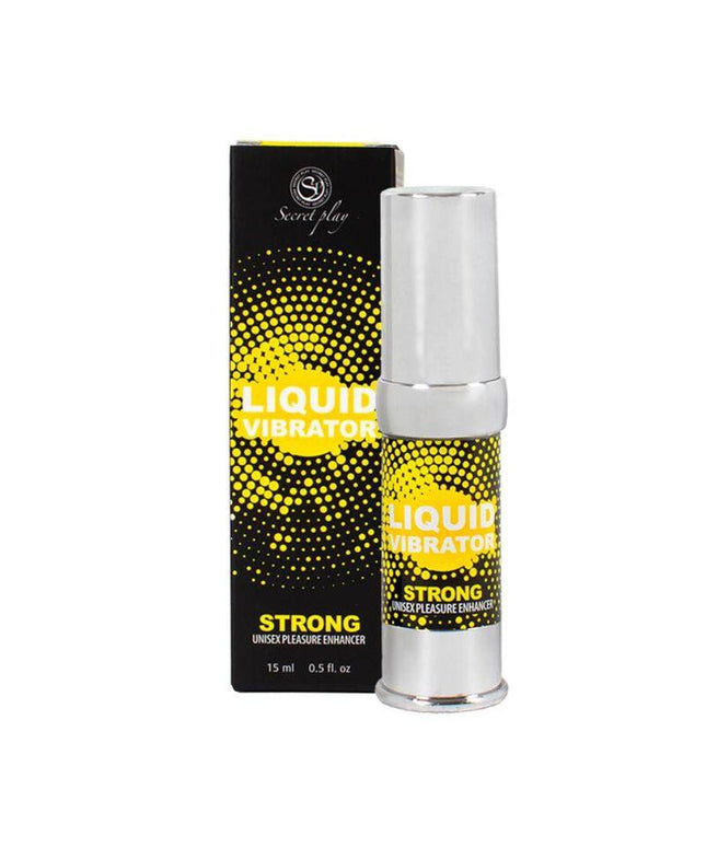 SECRETPLAY - LIQUIDO VIBRATORE STIMOLATORE UNISEX FORTE 15 ML - Only Vibes