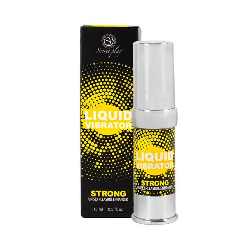 SECRETPLAY - LIQUIDO VIBRATORE STIMOLATORE UNISEX FORTE 15 ML - Only Vibes