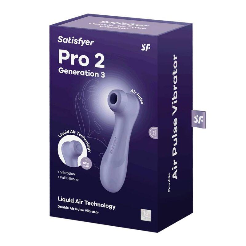 satisfyer tecnologia pro 2 generazione 3 aria liquida rosso vino