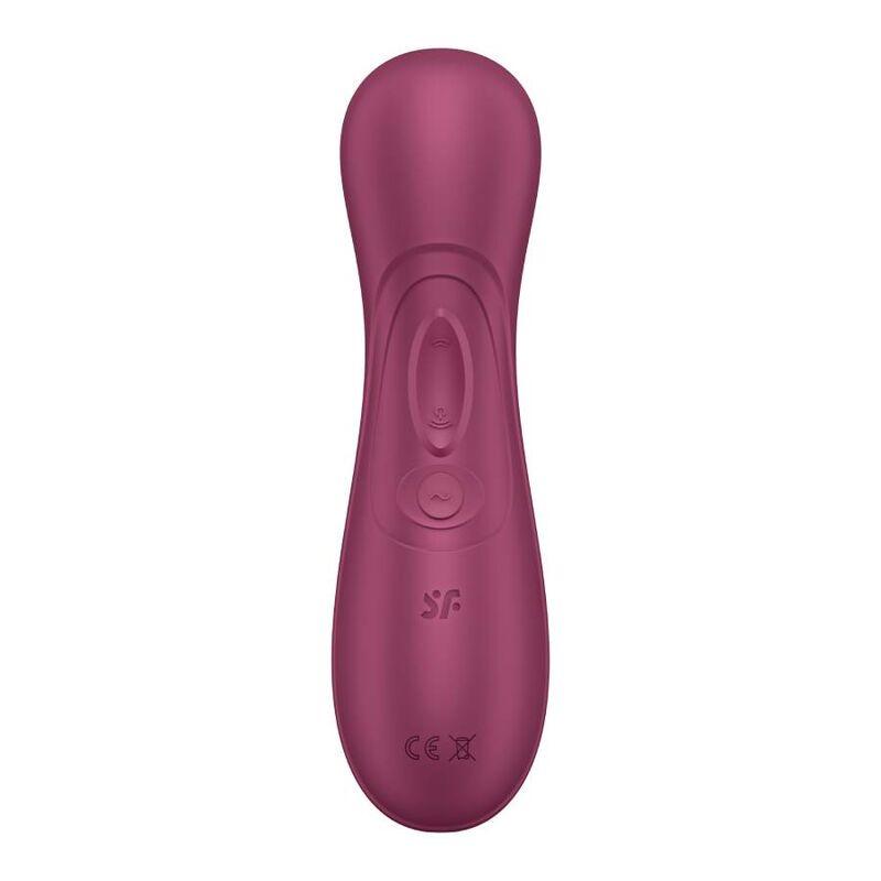 satisfyer pro 2 generacion 3 wine rosso bluetooth e app