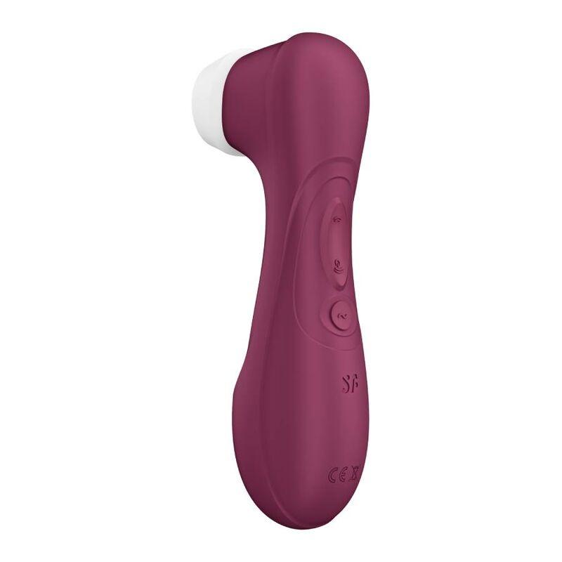 satisfyer pro 2 generacion 3 wine rosso bluetooth e app