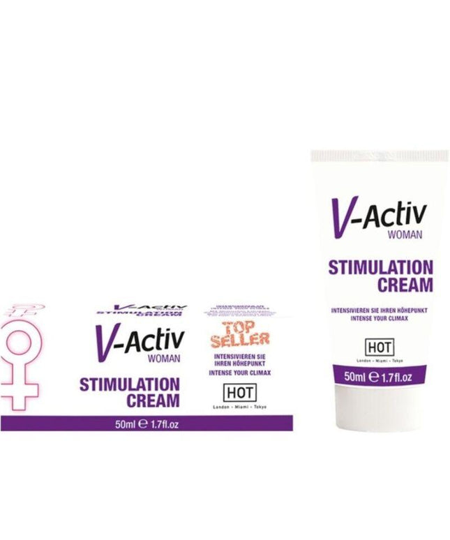 hot v activ crema stimolante donna 50ml