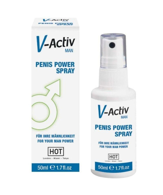 caldo v activ penis power spray uomo 50ml