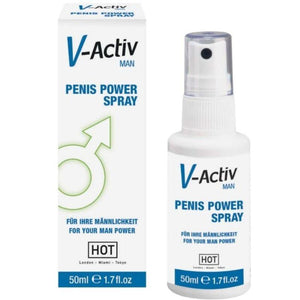 caldo v activ penis power spray uomo 50ml