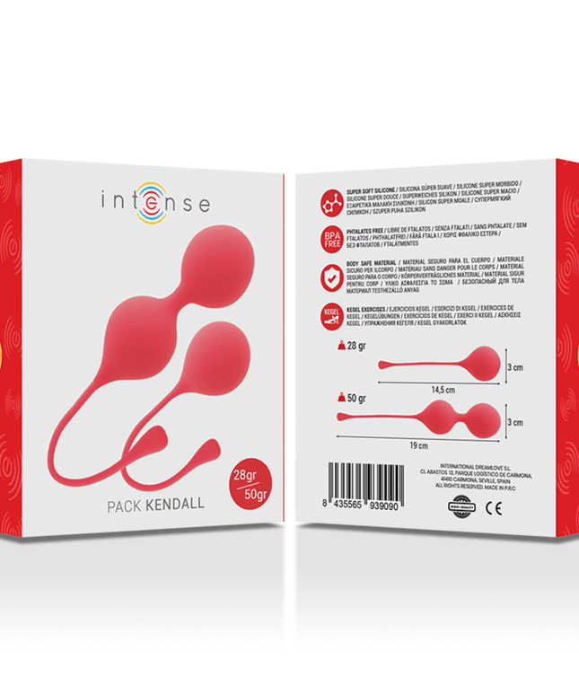 intense pack palle kegel kendall rosso