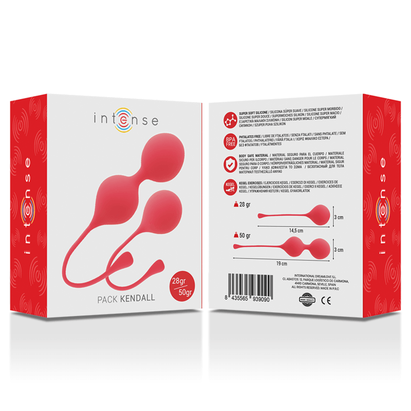 intense pack palle kegel kendall rosso