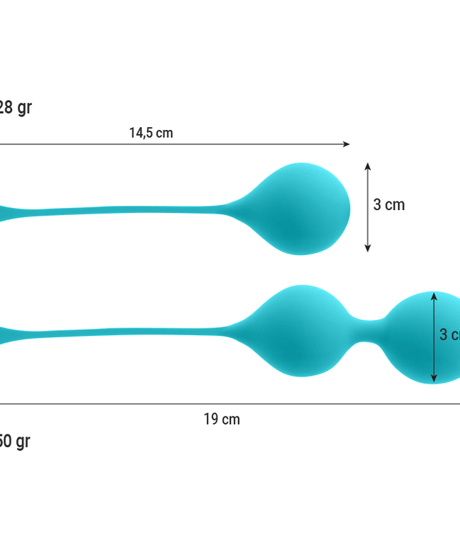 intense pack palle kegel kendall blu