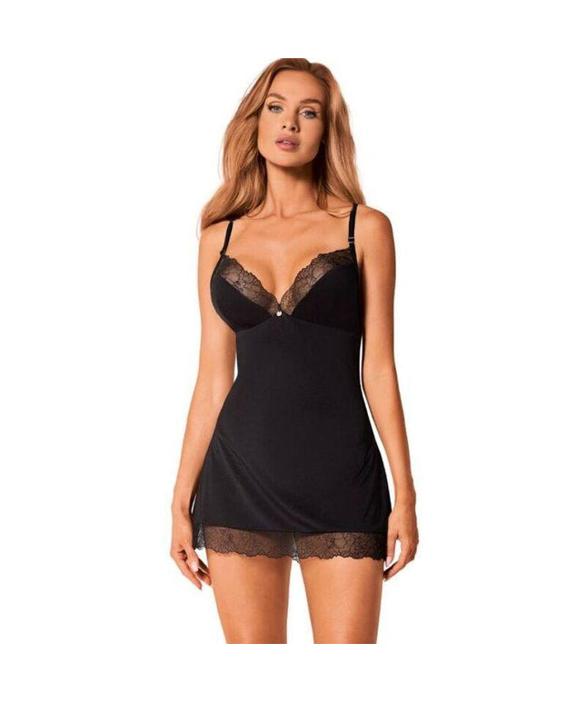 obsessive chemise bella rou e tanga xs s