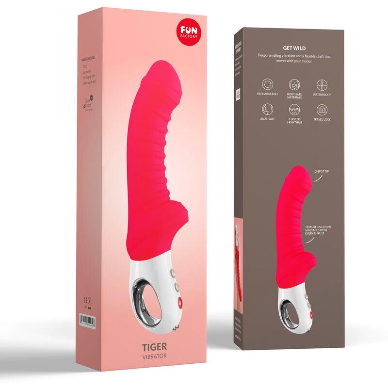 fun factory vibratore tiger g5 india rosso