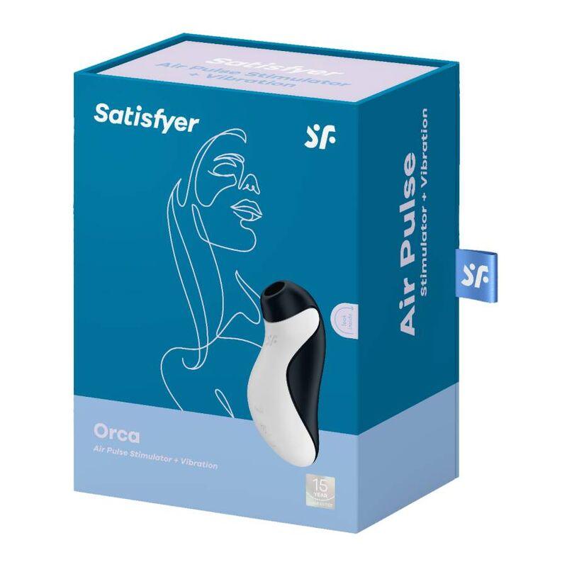 satisfyer stimolatore orca air pulse vibrazione