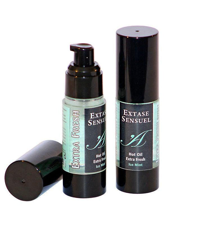EXTASE SENSUAL - OLIO DA MASSAGGIO CON EFFETTO GHIACCIO EXTRA FRESCO 30 ML - Only Vibes