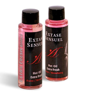 EXTASE SENSUAL - OLIO DA MASSAGGIO CON EFFETTO FRAGOLA EXTRA FRESCO 100 ML - Only Vibes