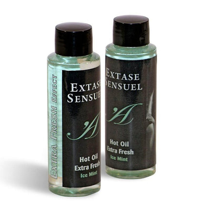 EXTASE SENSUAL - OLIO DA MASSAGGIO CON EFFETTO GHIACCIO EXTRA FRESCO 100 ML - Only Vibes