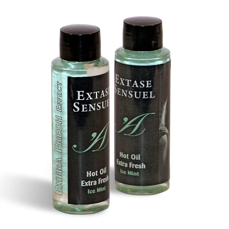 EXTASE SENSUAL - OLIO DA MASSAGGIO CON EFFETTO GHIACCIO EXTRA FRESCO 100 ML - Only Vibes