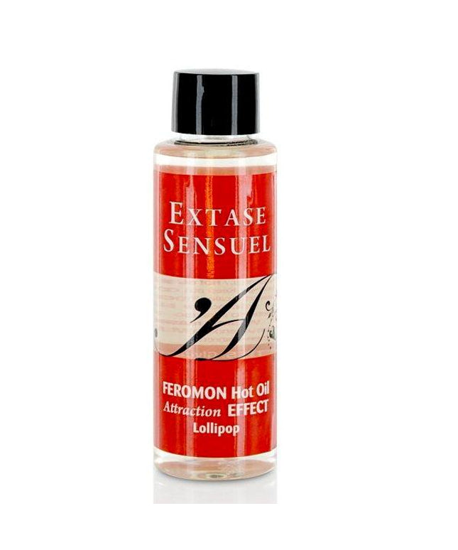 EXTASE SENSUAL - OLIO DA MASSAGGIO EFFETTO CALORE AI FEROMONI PIRULET 100 ML - Only Vibes