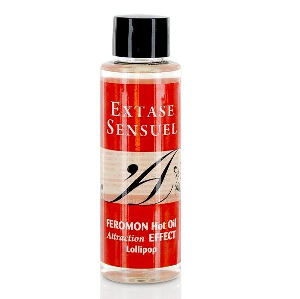 EXTASE SENSUAL - OLIO DA MASSAGGIO EFFETTO CALORE AI FEROMONI PIRULET 100 ML - Only Vibes