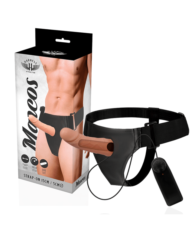 harness attraction rnes telai cavi con vibratore 15 cm o 5 cm
