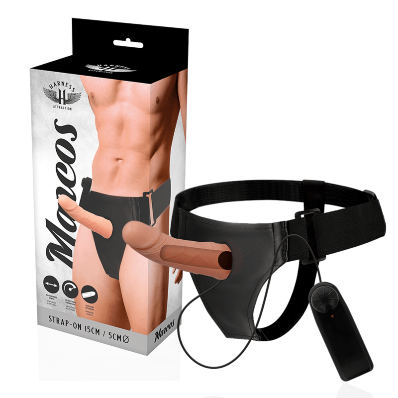 harness attraction rnes telai cavi con vibratore 15 cm o 5 cm