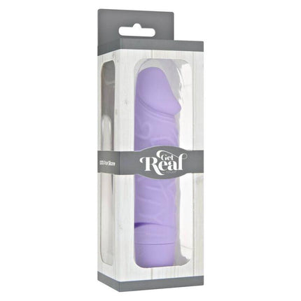 get real mini vibratore classico viola