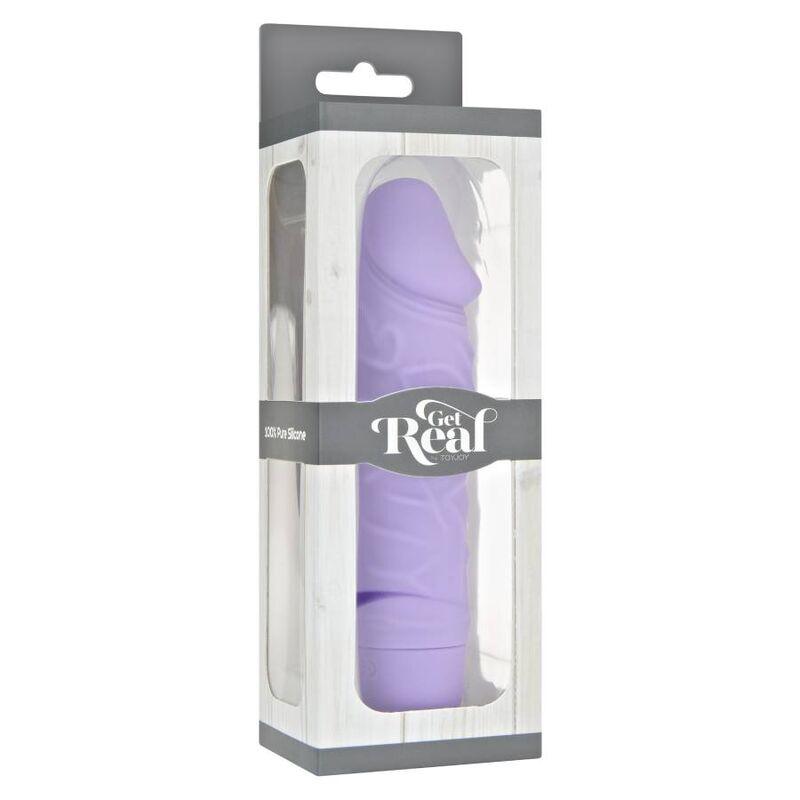 get real mini vibratore classico viola