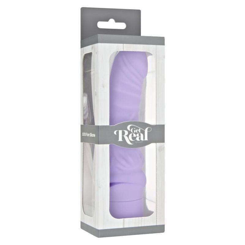 get real mini vibratore classico g spot viola