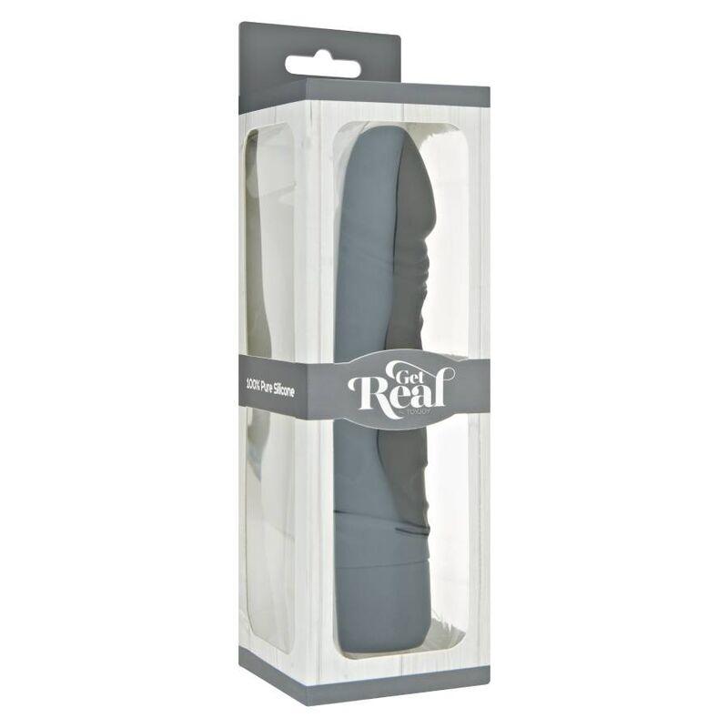 get real vibratore nero originale classico