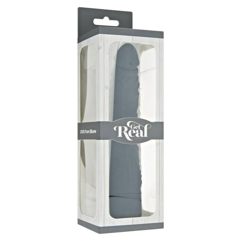 get real vibratore classico slim nero