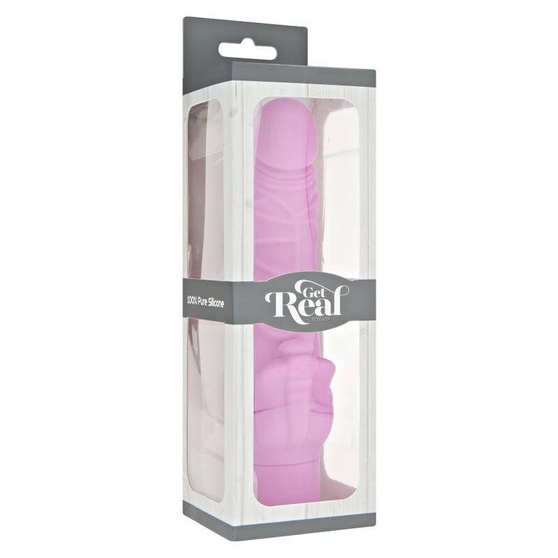 get real vibratore stim classico rosa