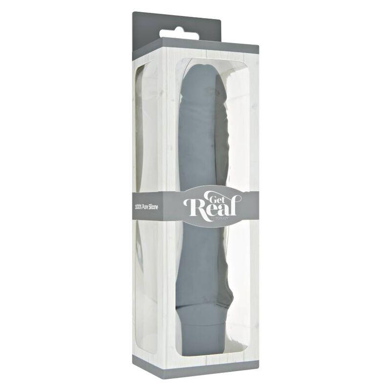 get real vibratore nero grande classico