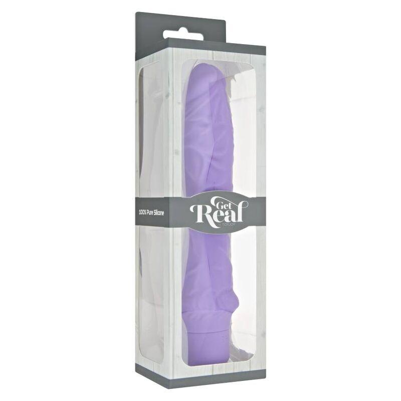 get real vibratore classico grande viola