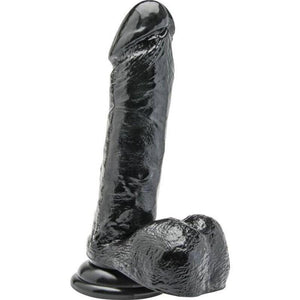 get real dildo 18 cm con sfere nero