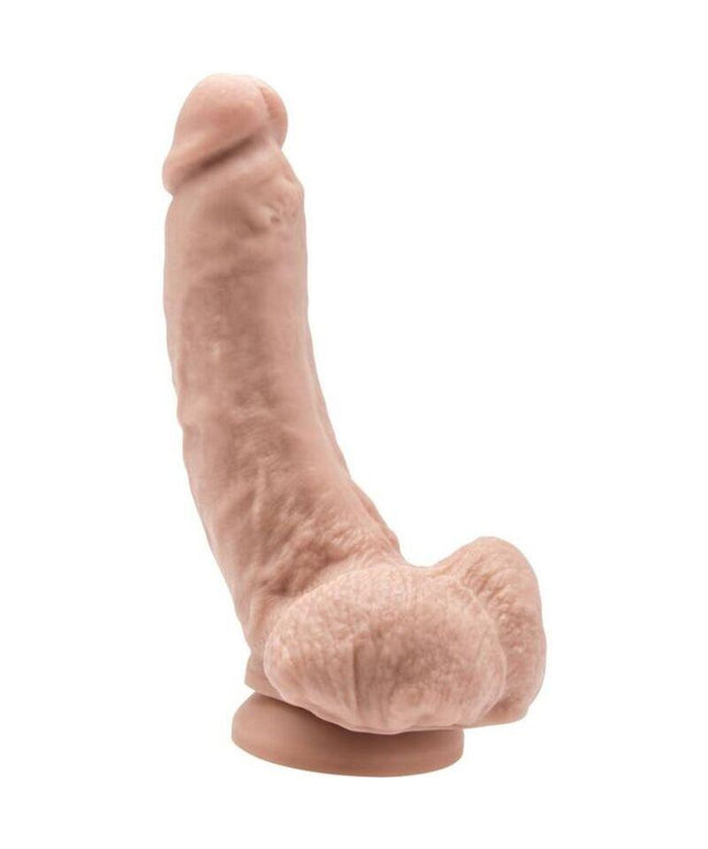 get real dildo 20 5 cm con palle di pelle