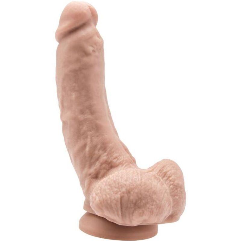 get real dildo 20 5 cm con palle di pelle