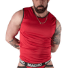 macho maglietta rossa s m