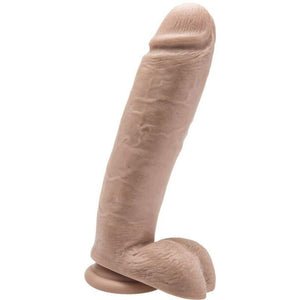 get real dildo 25 5 cm con palle di pelle