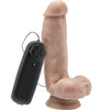 get real dildo 12 cm con vibratore per sfere